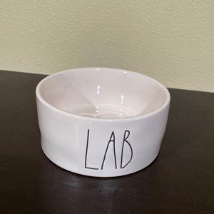 🎉2X HP🎉 New Rae Dunn Lab dog food dish